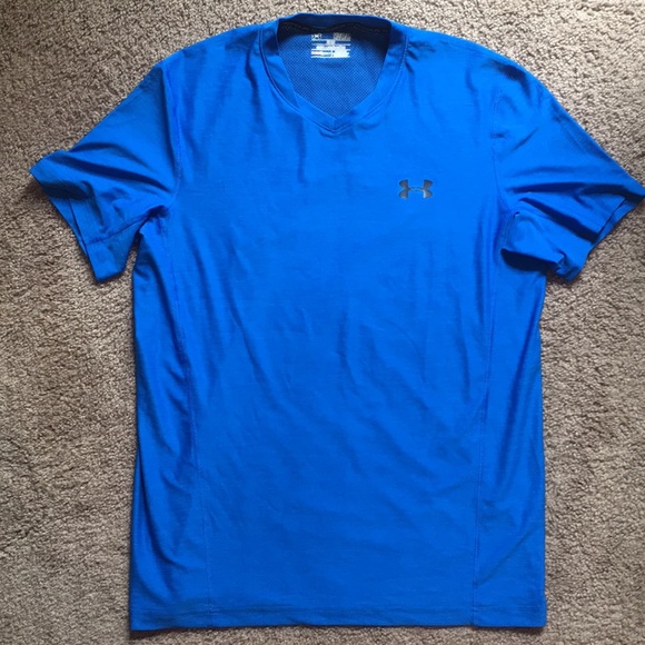 Under Armour Other - UnderArmour HeatGear Fitted V-Neck Shirt